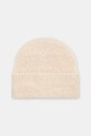 Answear.LAB czapka kaszmirowa wełna beżowy WZ24-CAD00M.cms