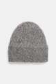 Answear.LAB czapka kaszmirowa wełna szary WZ24-CAD00M.cms