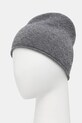 Answear.LAB czapka kaszmirowa WZ24-CAD00O.cms szary WS26
