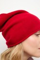Answear.LAB czapka wełniana wełna czerwony 113.cms