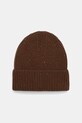 Answear.LAB czapka wełniana cadJ.cms brązowy WS26