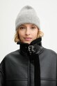 Answear.LAB czapka wełniana cadJ.cms szary