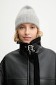 Answear.LAB czapka wełniana cadJ.cms szary