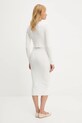 Answear.LAB sukienka i kardigan biały L1593