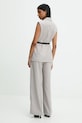 Answear.LAB komplet - kamizelka i spodnie szary MA1251A