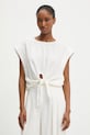 Answear.LAB komplet z lnem 5343.5344.IOS biały WA25