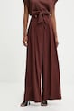 Odzież Answear.LAB komplet z lnem 5343.5344.IOS brązowy