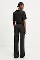 Answear.LAB koszula i spodnie z lnem czarny 5333.5334.IOS
