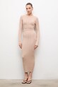 Answear.LAB sweter i spódnica MC7575.fh beżowy WA25