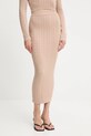 Answear.LAB sweter i spódnica beżowy MC7575.fh