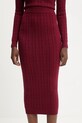 Odzież Answear.LAB sweter i spódnica MC7575.fh bordowy