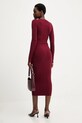 Answear.LAB sweter i spódnica bordowy MC7575.fh