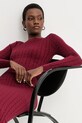 Answear.LAB sweter i spódnica MC7575.fh bordowy