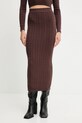 Odzież Answear.LAB sweter i spódnica MC7575.fh brązowy
