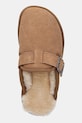 Answear.LAB papuci din piele intoarsa maro AW25.9