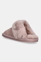 Obuwie Answear.LAB kapcie zamszowe AW25.2 różowy