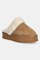 Answear.LAB papuci din piele intoarsa maro TX-24154.cjk