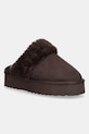 Answear.LAB papuci din piele intoarsa maro TX-24154.cjk
