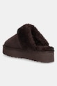 Încălțăminte Answear.LAB papuci din piele intoarsa TX-24154.cjk maro