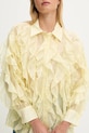Πουκάμισο Answear.LAB κίτρινο V7508