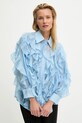 Сорочка Answear.LAB блакитний WA25.KDD005