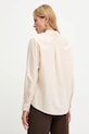 Ρούχα Βαμβακερό πουκάμισο Answear.LAB LG1617 μπεζ