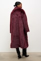 Odzież Answear.LAB płaszcz SNG.151.TMS bordowy