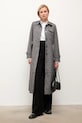 Answear.LAB płaszcz PK9005 szary WA25