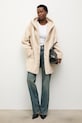 Kabát Answear.LAB 5009.fh béžová WA25