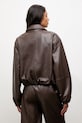 Odzież Answear.LAB kurtka skórzana WA25-KPD109 brązowy