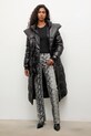 Answear.LAB geaca negru WA25-KUD012