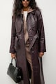Kožený trenčkot Answear.LAB WA25-KUD031