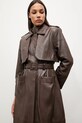 Kožený trenčkot Answear.LAB WA25-KUD031