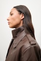 Kožený trenčkot Answear.LAB WA25-KUD031
