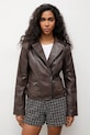 Ρούχα Δερμάτινo jacket Answear.LAB WA25-KUD036 καφέ
