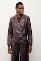 Δερμάτινo jacket Answear.LAB WA25-KUD055 μπορντό WS26