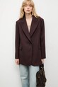 Σακάκι Answear.LAB μπορντό CK0819.TOS