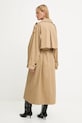 Βαμβακερό παλτό Answear.LAB καφέ 5131.iak