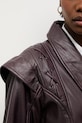 Кожаный плащ Answear.LAB LILLIAN бордо