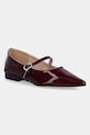 Balerinke Answear.LAB imitacija brušene kože bordo JORDAN 12
