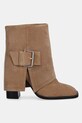 Answear.LAB botki zamszowe LT951K-695 beżowy WA25