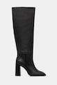 Кожаные сапоги Answear.LAB LT2636-1502-2 чёрный WA25