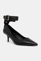 Answear.LAB szpilki skórzane 5-8 cm czarny V2098-48-1