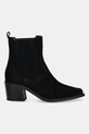 Answear.LAB sztyblety zamszowe 50109 czarny WA25