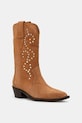 Answear.LAB cizme de cowboy din piele intoarsa 5097-06 bej WA25