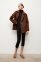 Answear.LAB balerini din piele intoarsa bej 3502-06.1