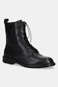 Answear.LAB cizme de piele 6261 negru WA25