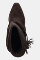 Answear.LAB botki zamszowe brązowy AN-XY25024-3188H-L