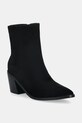 Answear.LAB cizme din piele intoarsa 5-8 cm negru AN-X24309-3182H-L