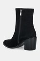 Încălțăminte Answear.LAB cizme din piele intoarsa AN-X24309-3182H-L negru